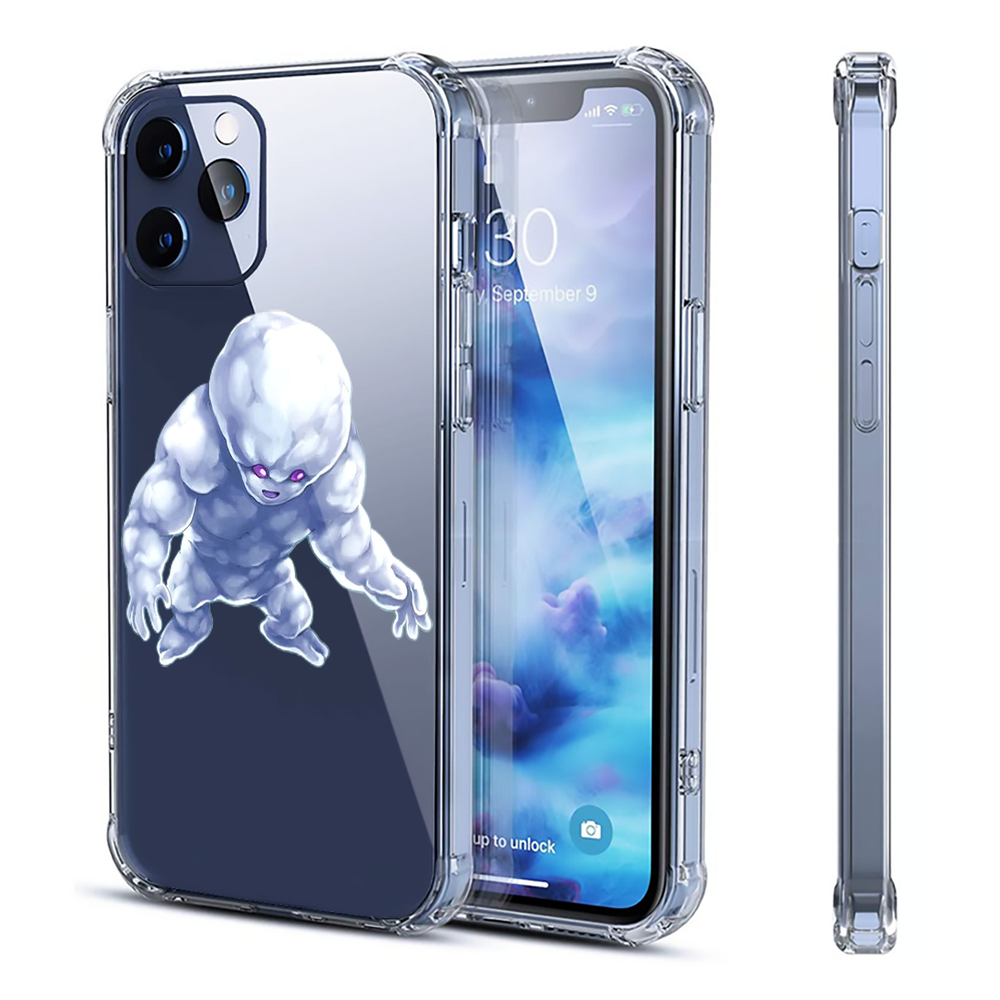 （画像用） 遊☆戯☆王 Yu-Gi-Oh! 【iPhone 12シリーズ対応】透明スマホケース（クリアソフトケース）